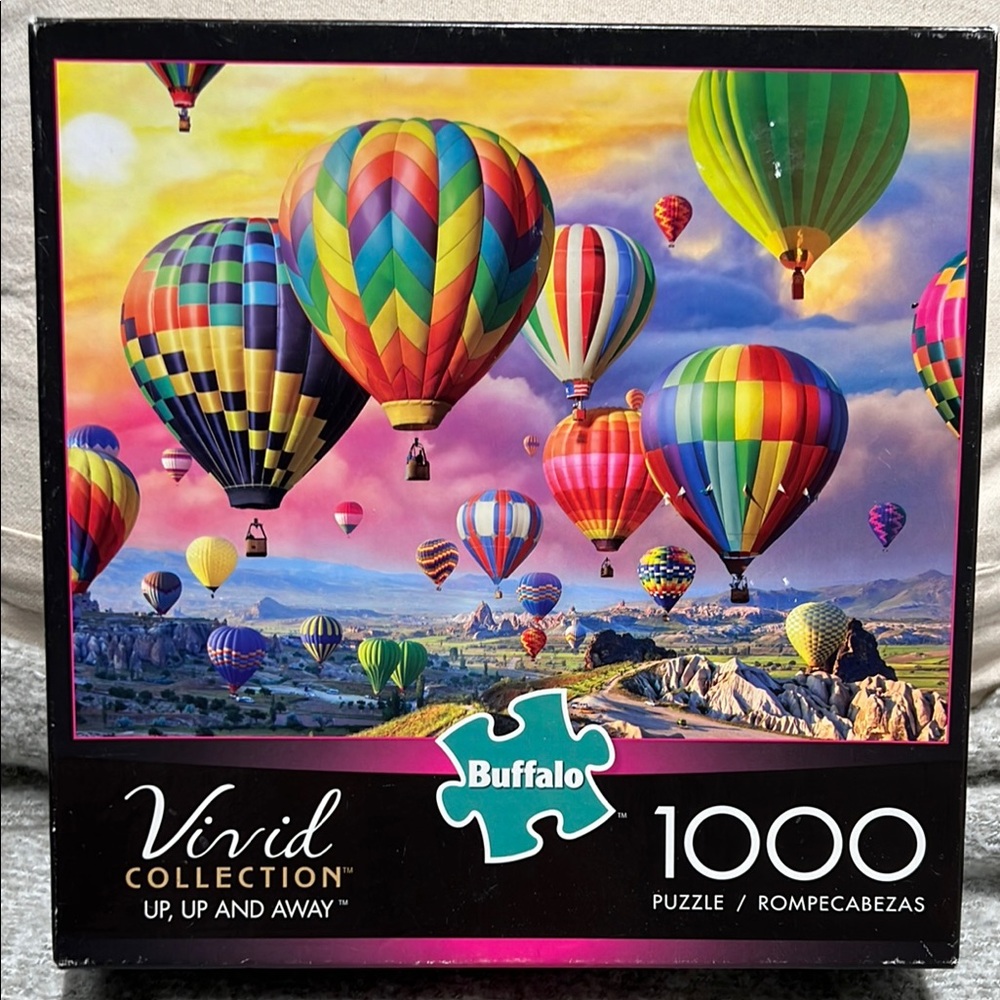 Buffalo Vivid Collection Up, Up and Away jigsaw Puzzle 1000 piece SALE🔴3/$25!